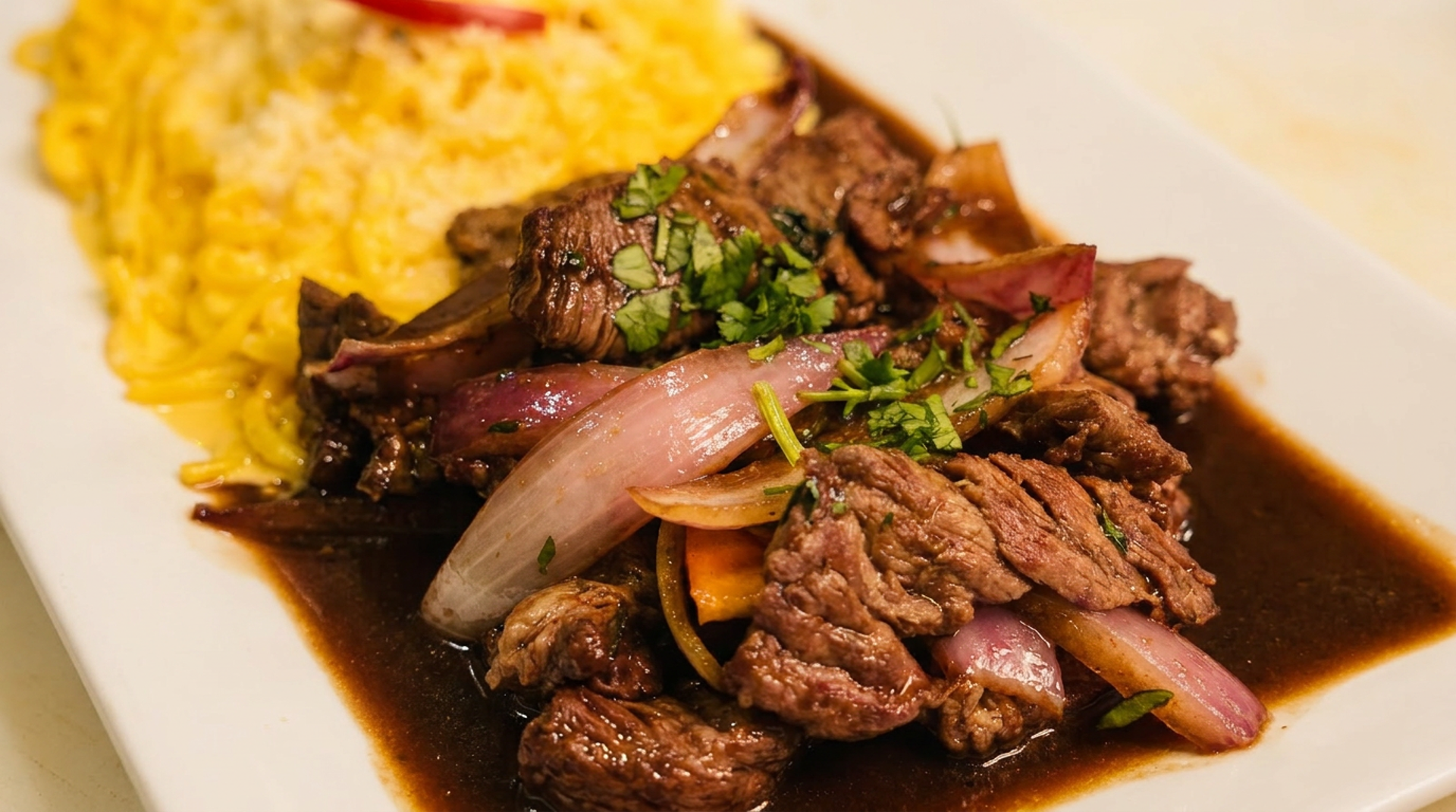 Fresh ingredients, classic Peruvian technique