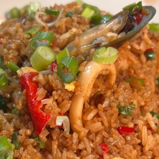 Seafood Fried Rice.