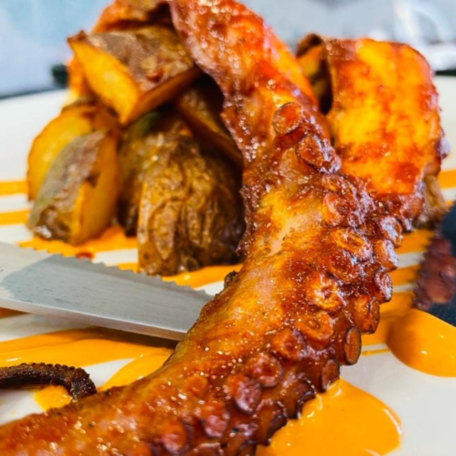 Pulpo Parrilla.