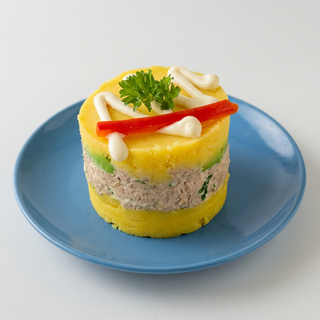 Causa de Atun (Layered Potato and Tuna)