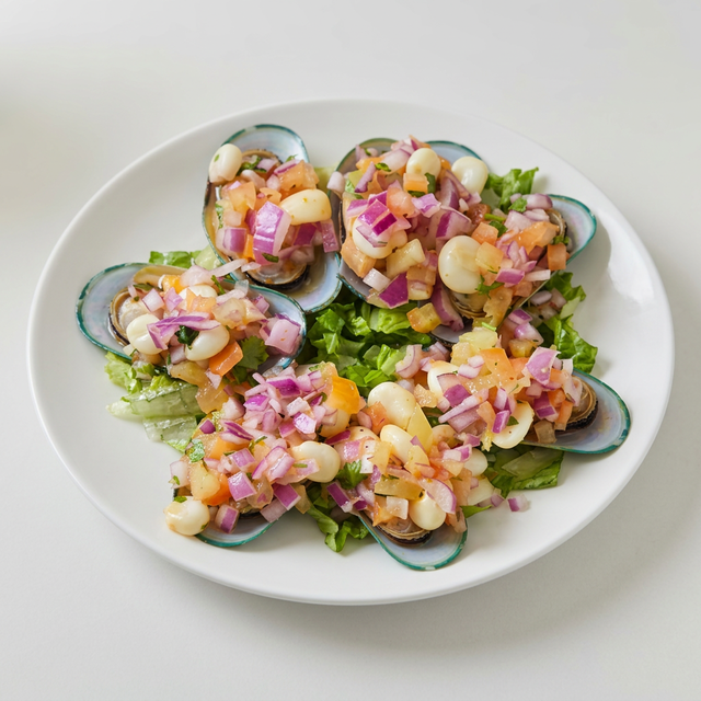 Choros a la Chalaca (Callao-Style Mussels).