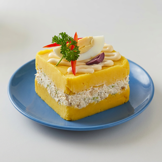 Causa de Pollo (Layered Potato and Chicken)