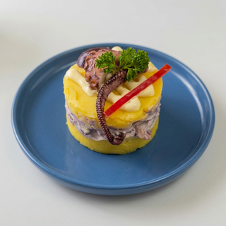 Causa de Pulpo (Layered Potato and Octopus)