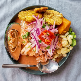 Ceviche Tropical Mixto (Tropical Mixed Ceviche)
